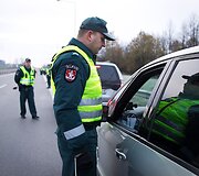 Vilniaus kelių policijos reidas