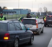 Vilniaus kelių policijos reidas