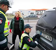Vilniaus kelių policijos reidas