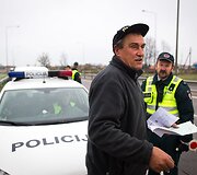 Vilniaus kelių policijos reidas