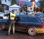Vilniaus policija gaudė A juostą užimančius automobilių vairuotojus