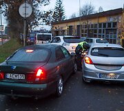 Vilniaus policija gaudė A juostą užimančius automobilių vairuotojus