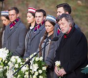 Ra&scaron;ytojas Romualdas Granauskas i&scaron;lydėtas į paskutinę kelionę.