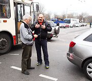 Troleibuso ir &bdquo;Audi&ldquo; avarija Vilniuje