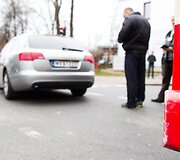 Troleibuso ir &bdquo;Audi&ldquo; avarija Vilniuje