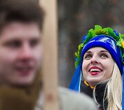 Pievai prie&scaron;ais Rusijos ambasadą neoficialiai suteiktas &bdquo;Euro Maidano&ldquo; vardas.