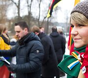 Pievai prie&scaron;ais Rusijos ambasadą neoficialiai suteiktas &bdquo;Euro Maidano&ldquo; vardas.