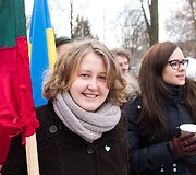 Pievai prie&scaron;ais Rusijos ambasadą neoficialiai suteiktas &bdquo;Euro Maidano&ldquo; vardas.