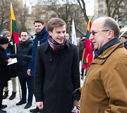 Pievai prie&scaron;ais Rusijos ambasadą neoficialiai suteiktas &bdquo;Euro Maidano&ldquo; vardas.