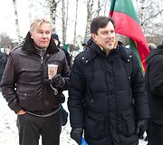 Audronius Ažubalis ir Vytautas Juozapaitis