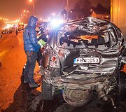 Avarija Tūkstantmečio gatvėje