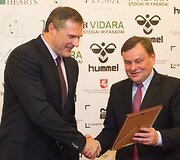 Virgilijus Alekna ir Vydas Gedvilas