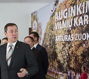 Artūras Zuokas ir Lietuvos Laisvės sąjungos kandidatai Vilniuje.