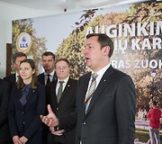 Artūras Zuokas ir Lietuvos Laisvės sąjungos kandidatai Vilniuje.
