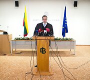 Lietuvos banko valdybos pirmininkas Vitas Vasiliauskas