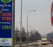 Gruodžio 18 dieną degalų kainos Vilniaus degalinėse