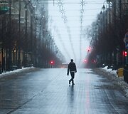 Naujųjų metų rytas Vilniuje