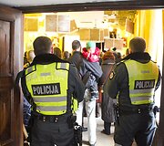 Jaunųjų Lietuvos kurčiųjų draugijos narių protestas