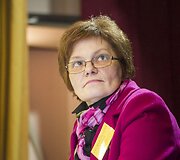 Lietuvos kurčiųjų draugijos prezidentė Roma Klečkovskaja
