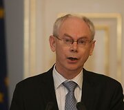 Lietuvos Respublikos Prezidentė Dalia Grybauskaitė priėmė Lietuvoje vie&scaron;intį Europos Sąjungos Prezidentą Hermaną van Rompuy.
