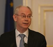 Lietuvos Respublikos Prezidentė Dalia Grybauskaitė priėmė Lietuvoje vie&scaron;intį Europos Sąjungos Prezidentą Hermaną van Rompuy.