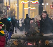 Gedimino prospekte &ndash; 16 simbolinių laužų