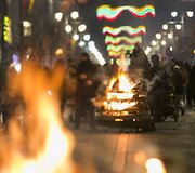 Gedimino prospekte &ndash; 16 simbolinių laužų