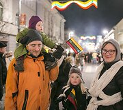 Gedimino prospekte &ndash; 16 simbolinių laužų