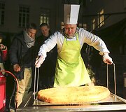 Užgavėnių &scaron;ventė Vilniaus mokytojų namų kiemelyje