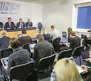 Socialdemokratų spaudos konferencija