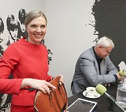 Kandidatai į Klaipėdos merus Vytautas Grubliauskas ir Agnė Bilotaitė