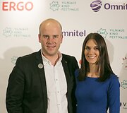 Algirdas Rama&scaron;ka su žmona