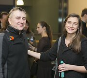 Jurga Jutaitė su tėčiu Virgiu Jutu