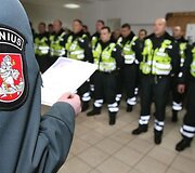 Vilniaus policijos patruliai ruo&scaron;iasi Naujųjų Metų sutiktuvėms
