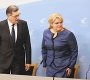 Algirdas Butkevičius ir Algimanta Pabedinskienė 