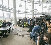 Remigijus &Scaron;ima&scaron;ius pristatė naująją Vilniaus vadovybę
