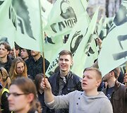 Dino Zauro kasmetinė kelionė į Filologijos fakultetą