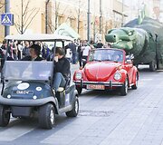 Dino Zauro kasmetinė kelionė į Filologijos fakultetą