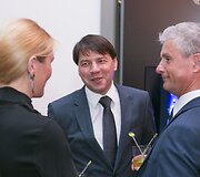 Verslininkai i&scaron;kilmingai paminėjo garsių konjako namų jubiliejų