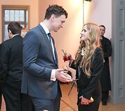 Verslininkai i&scaron;kilmingai paminėjo garsių konjako namų jubiliejų