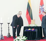 Romualdo Ozolo laidotuvės