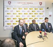 Regbio federacijos spaudos konferencija