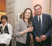 Viktorija Čmilytė-Nielsen ir Linas Kvedaravičius