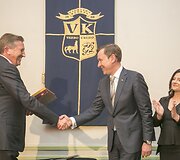 Remigijų &Scaron;ima&scaron;ių pasveikino ir Vilniaus klubas