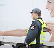 Penktadienio ankstų rytą Vilniaus kelių policijos reidas