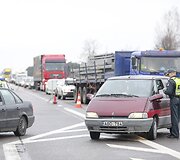 Penktadienio ankstų rytą Vilniaus kelių policijos reidas
