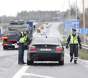 Penktadienio ankstų rytą Vilniaus kelių policijos reidas