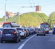 Kam&scaron;čiai Vilniaus gatvėje