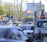 Kam&scaron;čiai Vilniaus gatvėje