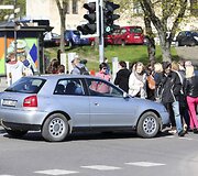 Kam&scaron;čiai Vilniaus gatvėje
